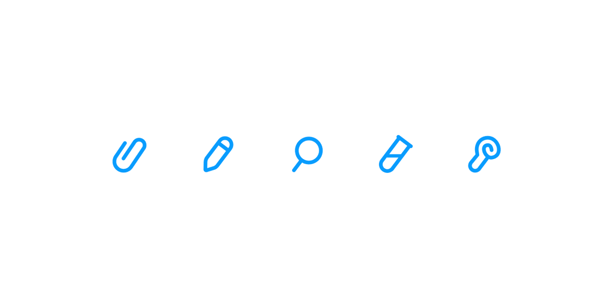 iconists's tweet image. Toolbar icons with same angles 📐