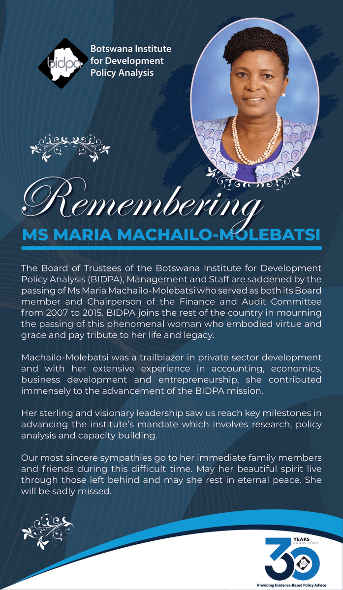 Botswana Institute for Development Policy Analysis tweet media