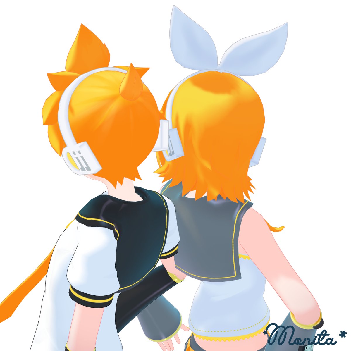 鏡音レン ,鏡音リン 「」|もにた*のイラスト