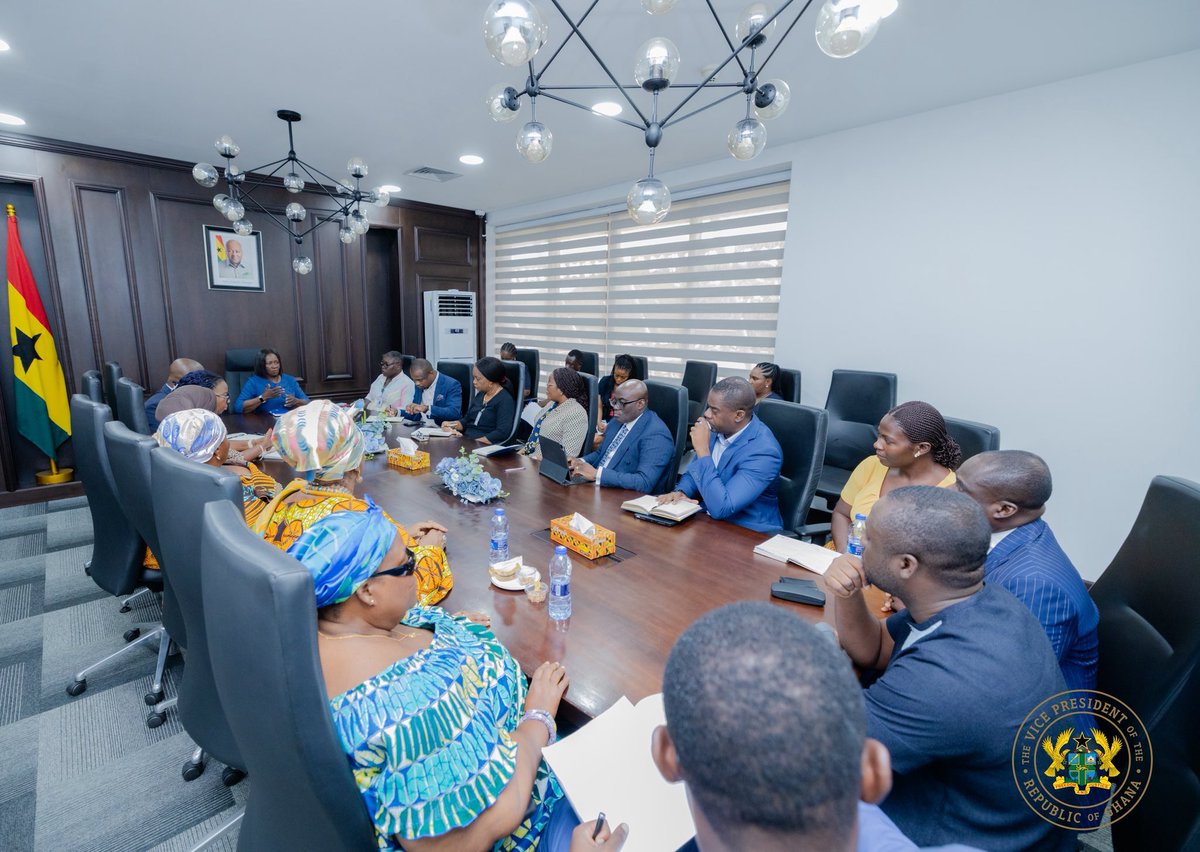 SharifMKhalid's tweet photo. Glad to have been part of a strategic stakeholder engagement convened by H.E. Prof. @NJOAgyemang on the Women’s Development Bank.

We built on progress from earlier consultations and deepened our shared understanding of the bank’s mandate.

Our goal remains clear: to establish a bank that empowers underserved women,  not just through finance, but through dignity and opportunity.

Together, we’re shaping a future where no woman is left behind.

#AbanPapaAba
#WDB
#WomenDevtBank