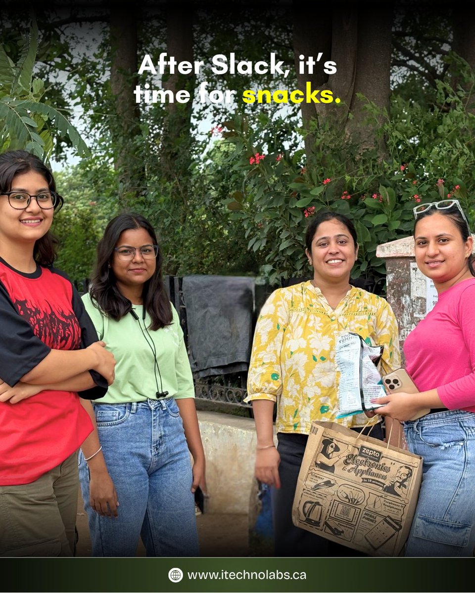 Not just a break — it’s a moment that resets the day. ✨

At iTechnolabs, we don’t just take breaks — we live them.

From lunch laughs to quick cricket, it’s all part of the rhythm. 💛

#officevibes #officelife #breakculture #iTechnolabsLife #resetrechargerepeat  #workvibes