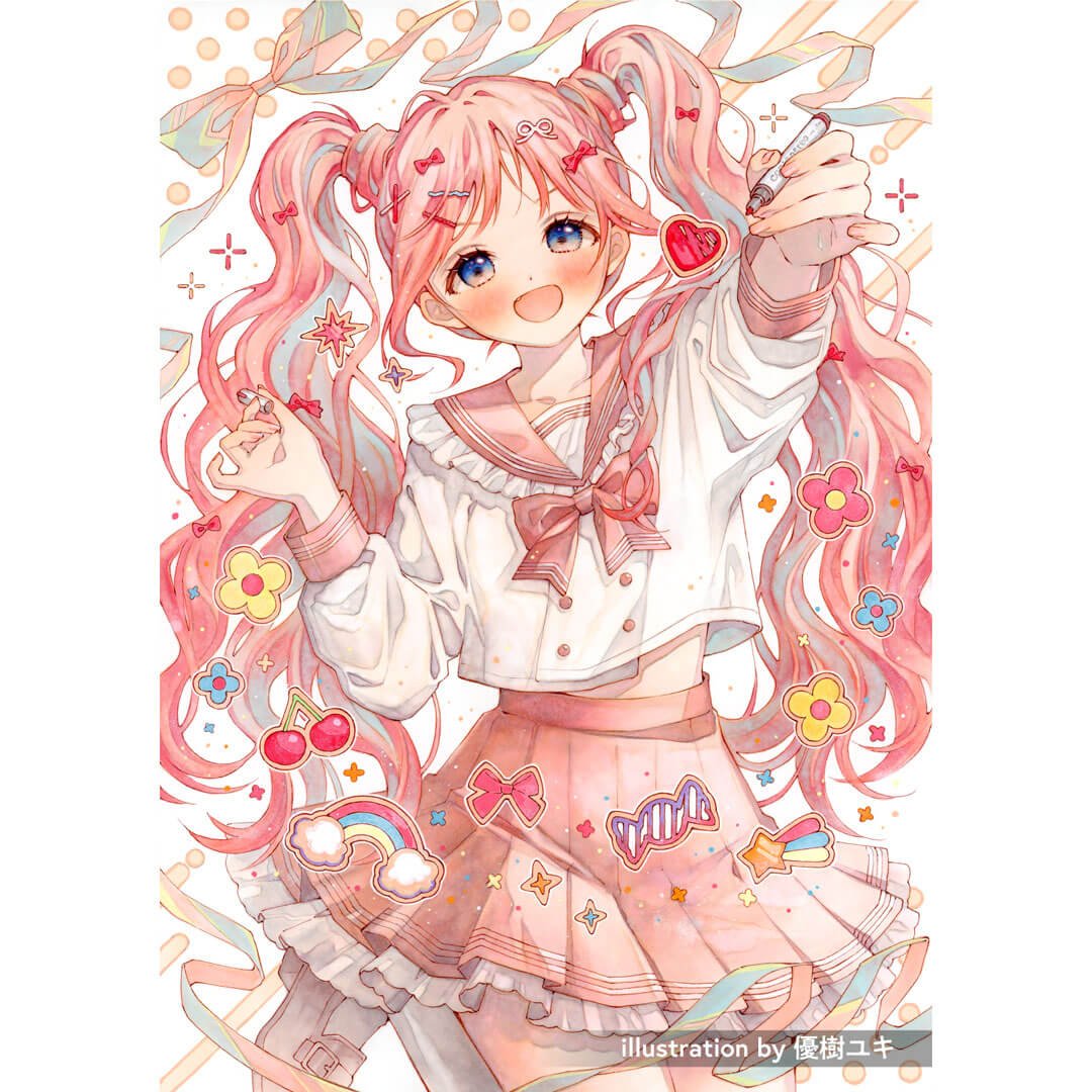 色々な素材に描くならコピック アクレア！🌳📷🪨☂️✍️

コピックに仲間入りした水性マーカー「コピック アクレア」は、
思わず手に取りたくなるようなカラーラインナップと、置いておくだけでもかわいいデザインが魅力✨