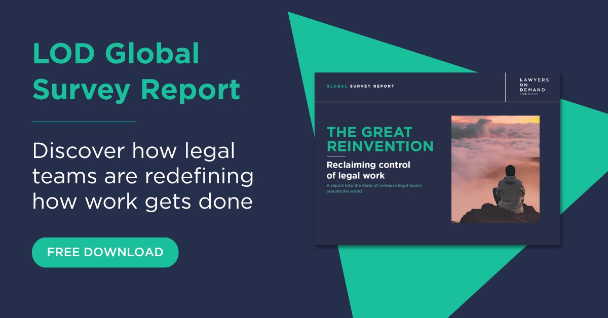 48% of in-house legal leaders say workload volume was their biggest challenge.
 
In our Global Survey Report learn how legal teams regain control, redefining how work gets done. lodlaw.com/our-thinking/r…