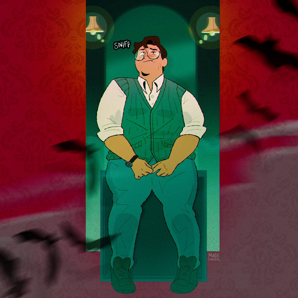 SherrickMads's tweet image. you&apos;re down and out of this world #wwdits