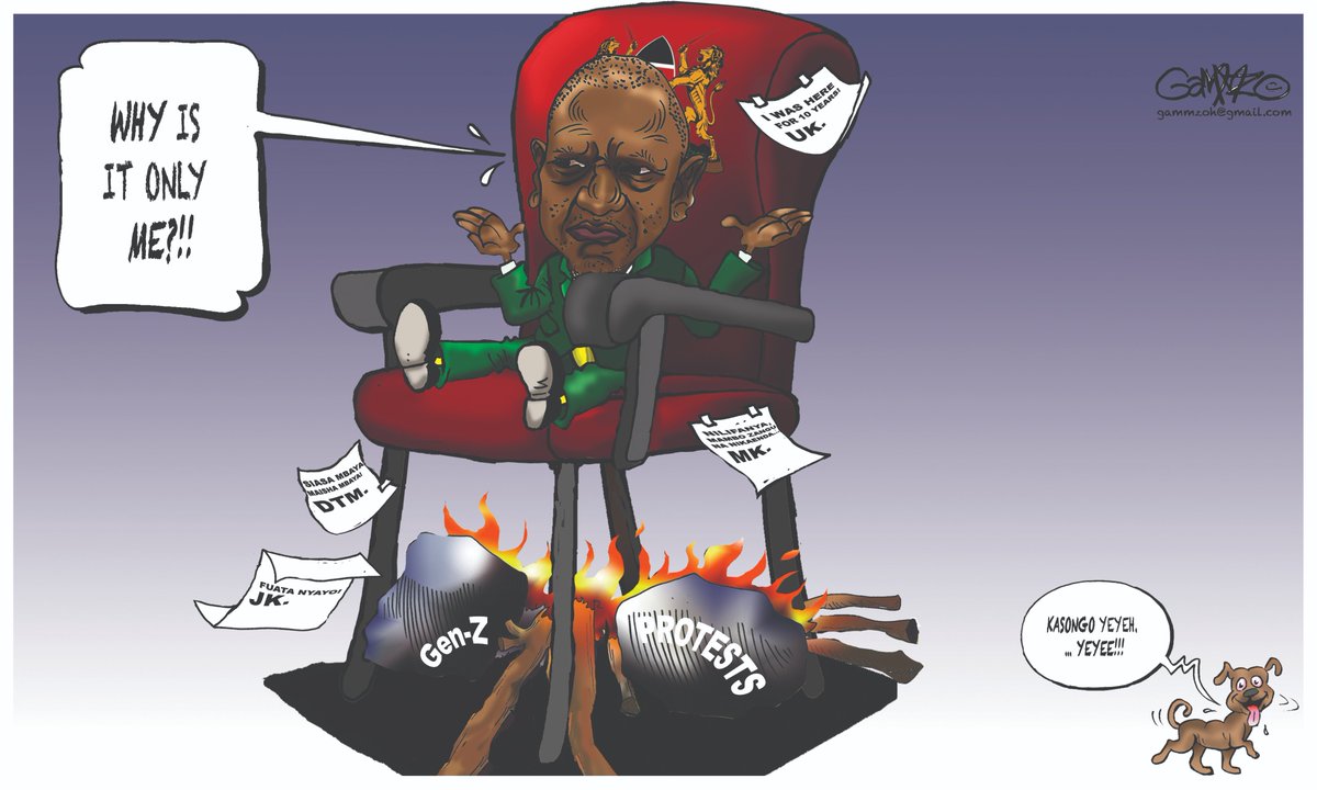 kiddoGAMMZ's tweet image. #WANTAM  Feeling the heat... Cartoon for @StandardKenya @KTNNewsKE @ktnhome_