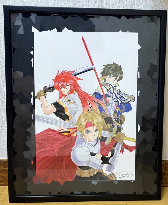 30周年描き下ろしの88グラフ届いた…!!
特に三人の瞳が好きすぎる…ハイライトにピンクやグリーンが入っててうつくしすぎ🥹✨
藤島先生の直筆サインはなんぼあっても良いものですね…大切にします😭🙏 