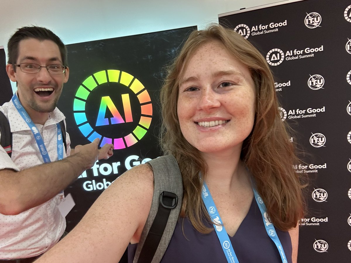 Excited to be in Geneva for the <a href="/UN/">United Nations</a> #AIforGood Summit!