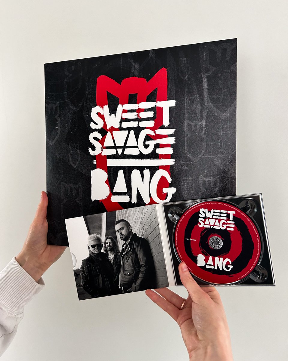 earMUSIC (@earmusicedel) on Twitter photo #SweetSavage is back with #BANG! The new album will be released on September 12th.
New single and video out today.
<a href="/Sweet_Savage_/">Sweet Savage</a> #BANG #NewAlbum #SweetSavage is back with #BANG! The new album will be released on September 12th.
New single and video out today.
<a href="/Sweet_Savage_/">Sweet Savage</a> #BANG #NewAlbum