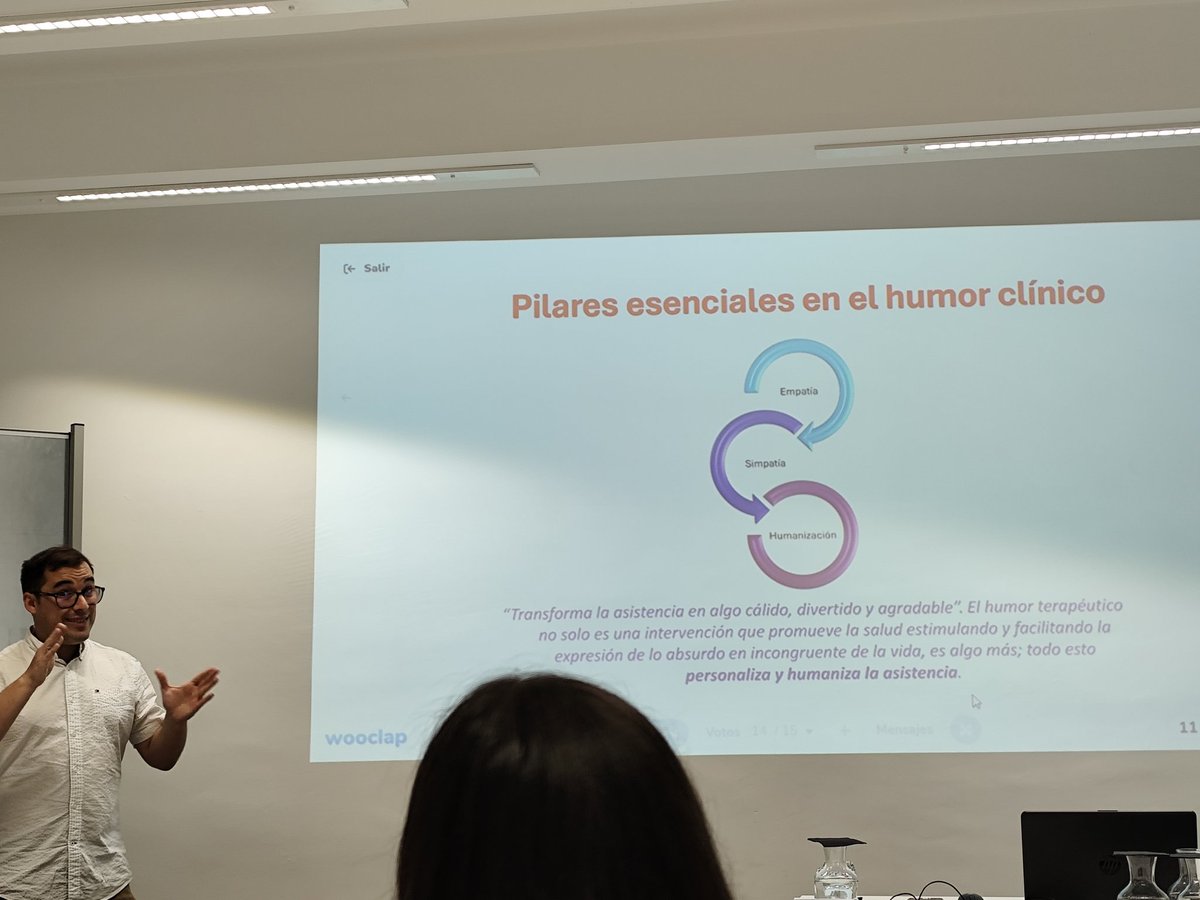 manuelamonleon's tweet image. Pilares esenciales en el humor clínico @daniel_f_rob #cursosveranoUCM_USanJorge #Zaragoza