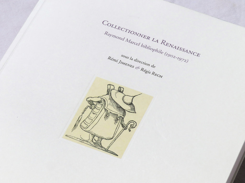 Prix d’histoire de la Fondation Monseigneur Marcel pour l’ouvrage collectif : Collectionner la Renaissance. Raymond Marcel bibliophile (1902-1972). bvh.hypotheses.org/13599
Dont une part des précieux volumes de sa bibliothèque est sur #BVH <a href="/CESR_Tours/">Centre d'études supérieures de la Renaissance</a>  grâce à #BiRayMa <a href="/COLLEX_IR/">COLLEX-PERSEE</a>