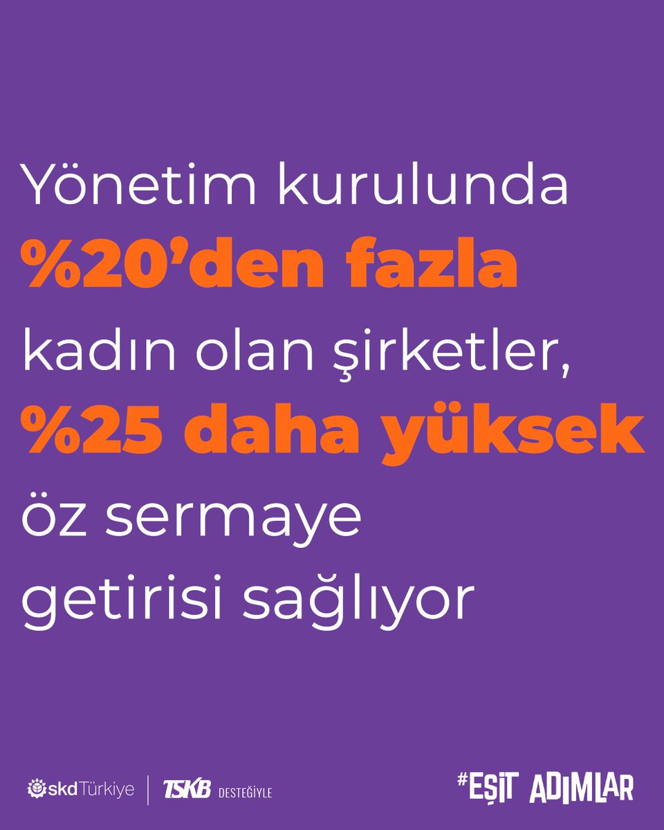 esitadimlar's tweet image. Yönetim kurullarında daha fazla kadın = Daha yüksek kârlılık.
Kapsayıcı liderlik yapılarının kuruma sağladığı somut katkılar giderek daha görünür hale geliyor. 

(Kaynak: Credit Suisse)

#KadınLiderliği #DiversityMatters #ToplumsalCinsiyetEşitliği