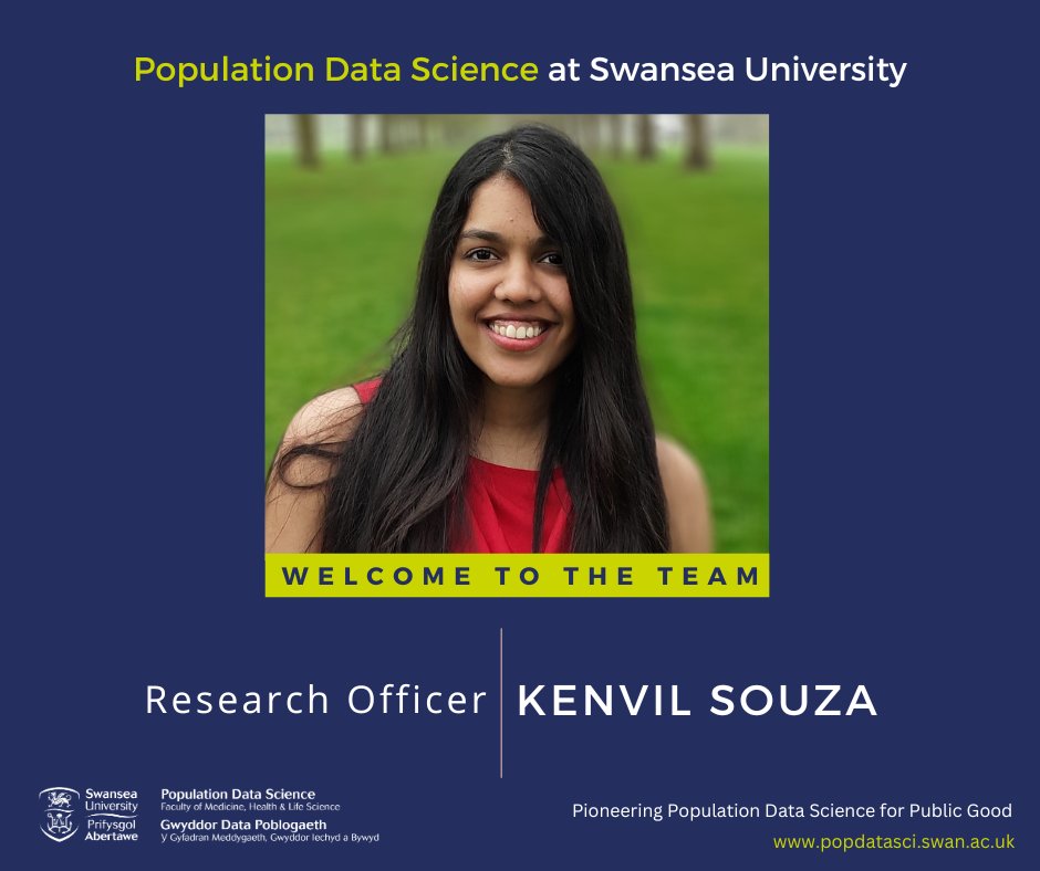 PopDataSci_SU's tweet image. Welcome to our newest member of the team Kenvil Souza👋

Kenvil is joining the team as our new Research Officer.

We are excited to have her on the team!
#welcome #newemployee #PopulationDataScience #meetourteam
