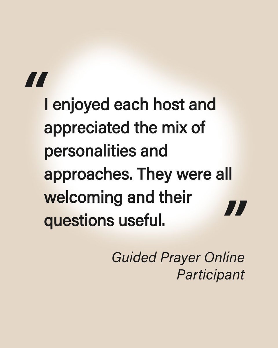 londonjesuit's tweet image. “The guides were welcoming, and their questions really helped.” One of our past participants said this about Guided Prayer session.
Final session before the summer → buff.ly/18uZZaT
🗓️ Thursday, 17 July
🕣 7-8 pm
✨ Online | Open to all
#GuidedPrayer