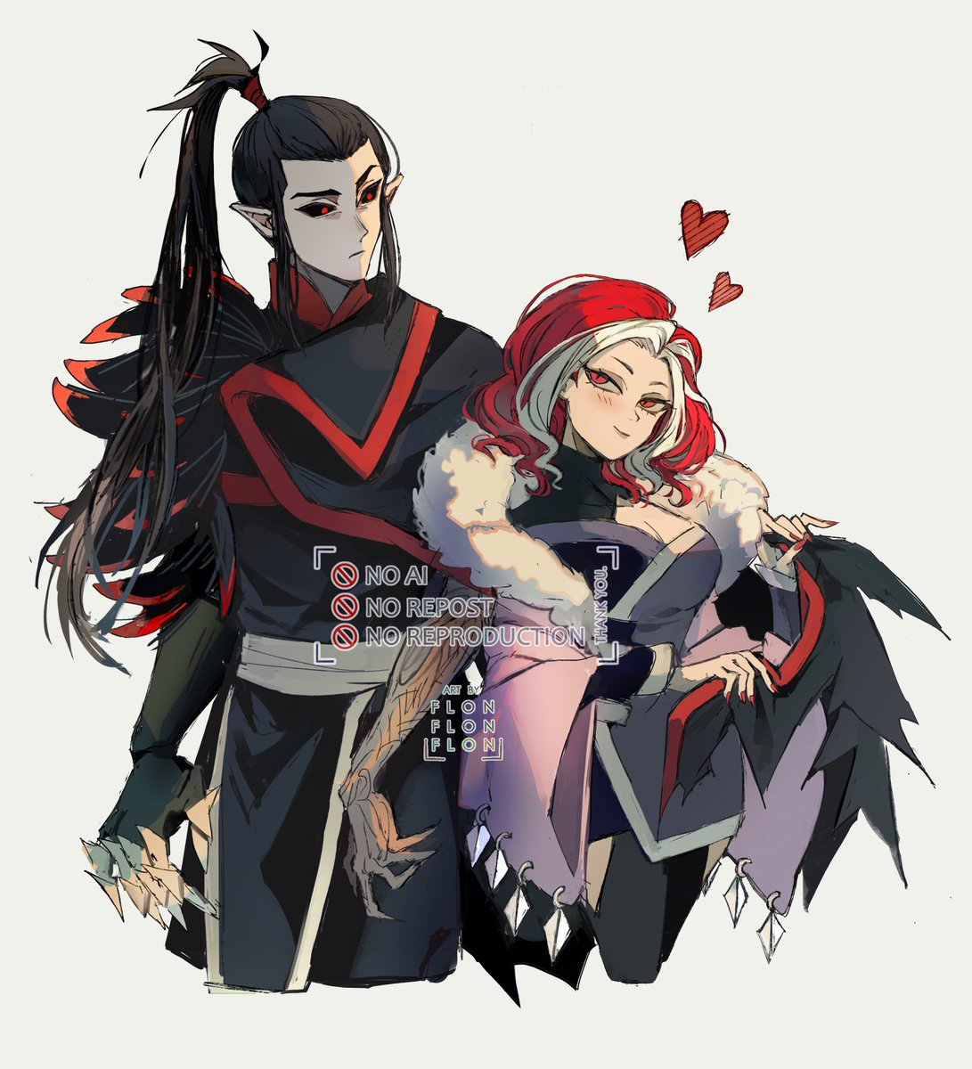 Saw some fanart of them and wanted to contribute! They look good together :] (they're pretty cute to me) 

Nice villain aesthetic.... nods nods

#scissorseven #刺客伍六七 #黑鸟 #曼珠沙华