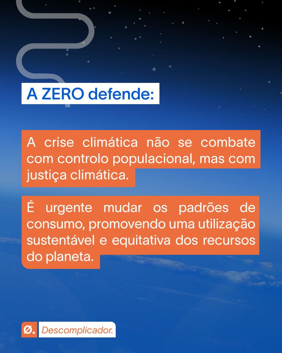 🌍Desde 1927, a #população quadruplicou e as emissões de CO₂ aumentaram quase 6x. O problema não é a quantidade de #pessoas, é o excesso de consumo de alguns. ✊ A solução está na #justiçaclimática, não no controlo populacional. Sabe mais em zero.ong/blog/sobrepopu…