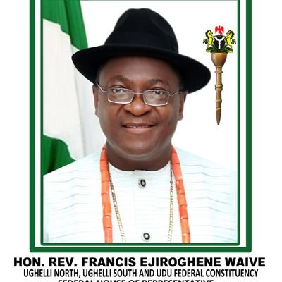igotalk_comedy's tweet image. #Commendation
RT HON. (REVD) FRANCIS WAIVE:

~Represents Ughelli North/South &amp;amp; Udu Fed Constituency.
~Within the few years he has spent at the NASS, he initiated the Bill that led to the establishment of Federal Medical Centre in Ovwian Delta State.

Thank you sir @FrancisWaive