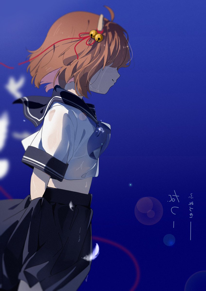 linglan97596507's tweet photo. 又到了夏天，将会有什么开始，什么结束，还有几次？
#鹿乃の絵
#鹿乃
#鹿乃ちゃん https://t.co/zI97OBqllL
