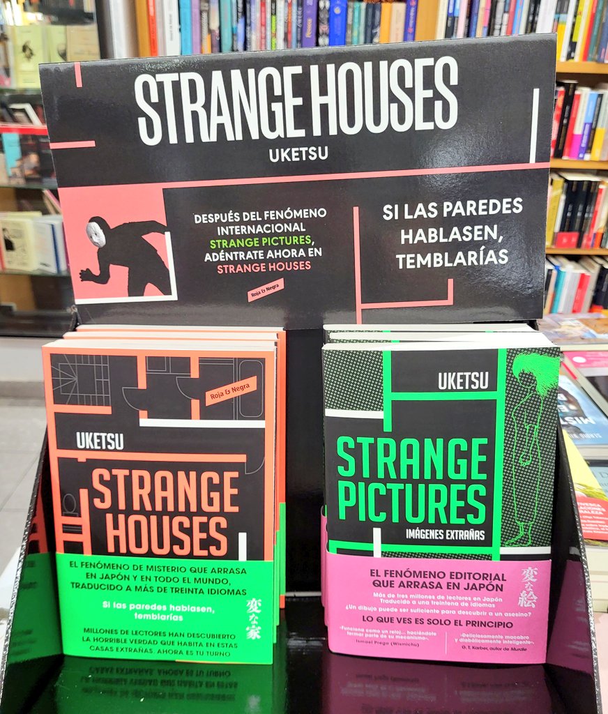 📖 La librería recomienda.... STRANGE HOUSES

Una siniestra habitación oculta. El espacio hueco entre dos tabiques. Una trampilla que no se sabe adónde da… Todas las casas esconden secretos, pero algunos son mucho más oscuros que otros.

#casasextrañas 
#uketsu