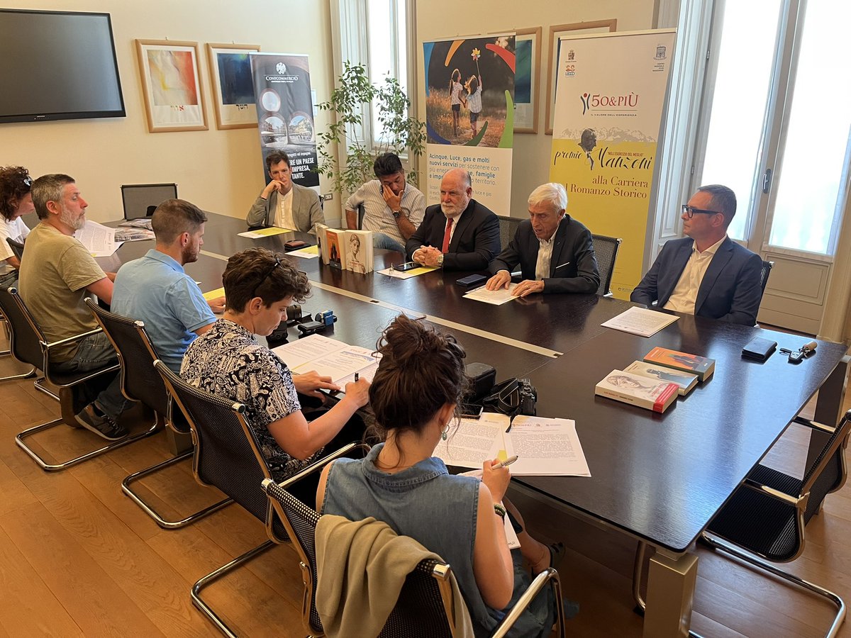 Presentati i volumi finalisti del Premio Manzoni al Romanzo Storico 2025