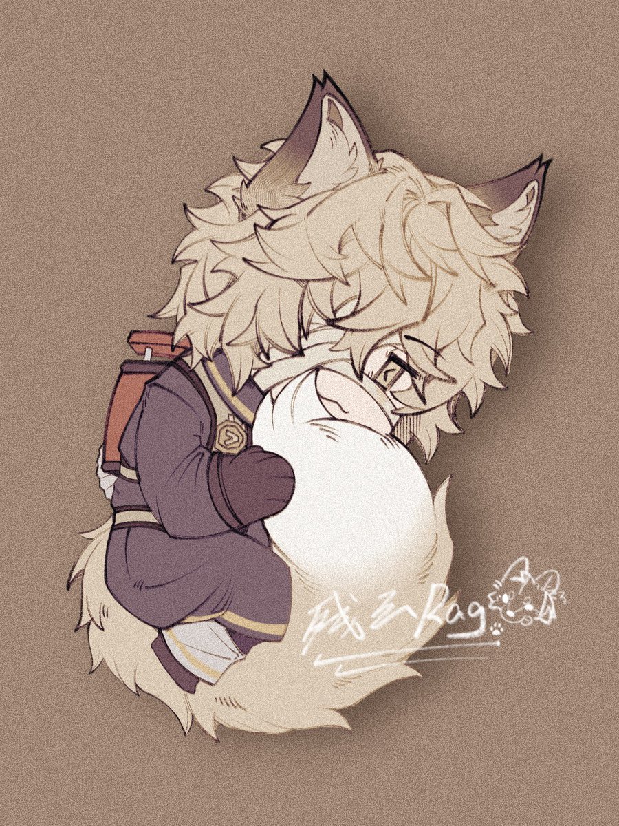 RaggedClouds's tweet image. #フロマティ #florimatt #火偶 #第五人格 
🦊🐿️