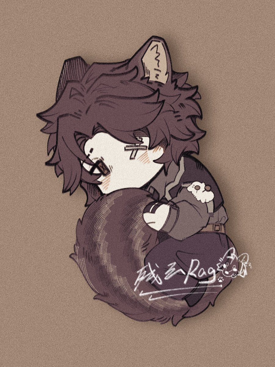 RaggedClouds's tweet image. #フロマティ #florimatt #火偶 #第五人格 
🦊🐿️
