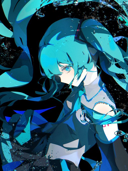 初音ミク　ポスター「君と踊り明かそう」 初音ミク 「「君と踊り明かそう」 」|Rellaのイラスト