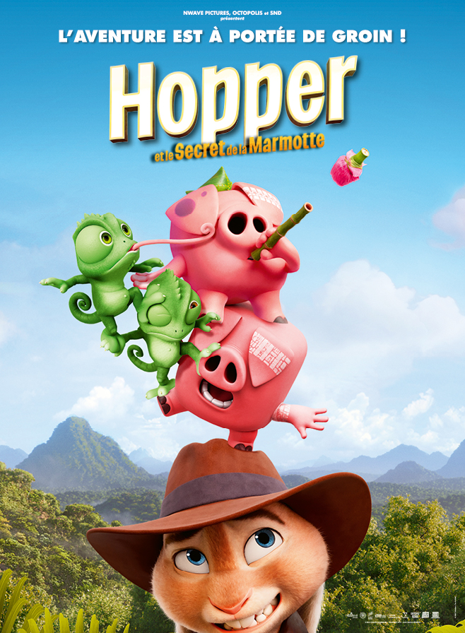 L'aventure est à portée de groin 🐽
HOPPER ET LE SECRET DE LA MARMOTTE, un film pour toute la famille à découvrir le 15 octobre au cinéma !
#HopperEtLeSecretDeLaMarmotte
