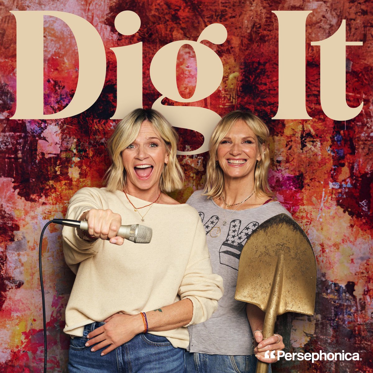 persephonica's tweet image. Introducing DIG IT! @jowhiley and @ZoeTheBall lift the lid on the messy, everyday reality of trying to live well. They’ll be chatting about everything from family life and home improvements to ageing & gardening.
🎙️ Follow the podcast here: linktr.ee/digitpod