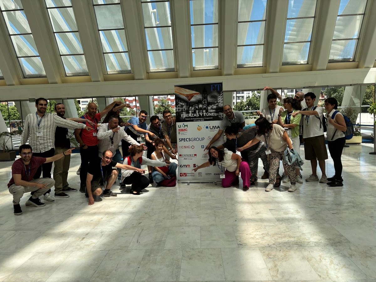icmm_csic's tweet photo. 🔬 Esta semana el ICMM está muy presente en 'Fuerzas y Túnel' #FyT2025, el encuentro bienal que reúne a la comunidad científica nacional e internacional para debatir los últimos avances en microscopía de sonda de barrido (#SPM). https://t.co/MfPBuiMCbg