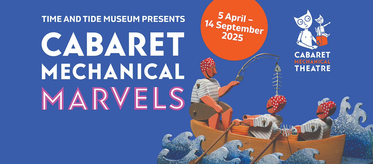 Time & Tide Museum (@timetidemuseum) on Twitter photo We are open 10am-4.30pm daily <a href="/timetidemuseum/">Time & Tide Museum</a>
Current exhibition from <a href="/CabaretMT/">Cabaret Mechanical Theatre</a> on show until 14/9/25
Admission
Adult £8.20
Concession £7.80
Young Person £6.90
Twilight ticket (1 hour before close) £2.50
NB Silver Darlings Cafe currently closed
NEW offer opening Sat 26 July We are open 10am-4.30pm daily <a href="/timetidemuseum/">Time & Tide Museum</a>
Current exhibition from <a href="/CabaretMT/">Cabaret Mechanical Theatre</a> on show until 14/9/25
Admission
Adult £8.20
Concession £7.80
Young Person £6.90
Twilight ticket (1 hour before close) £2.50
NB Silver Darlings Cafe currently closed
NEW offer opening Sat 26 July