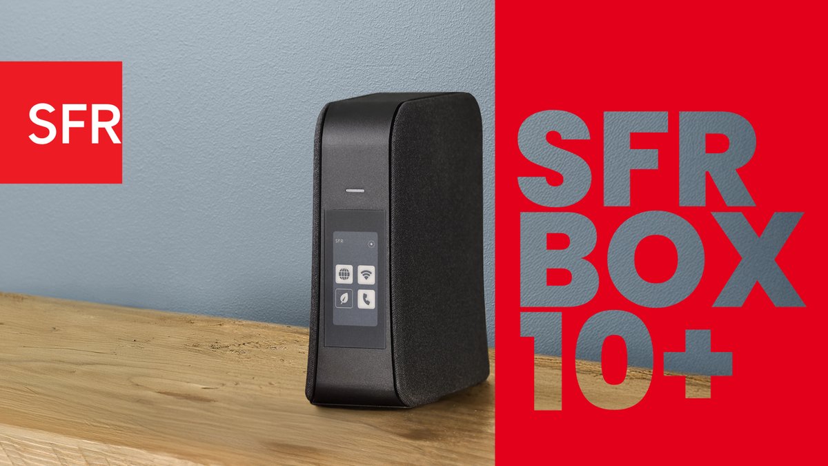 #SFR dévoile sa Box 10+ 
✅La puissance : un concentré de performance et de connectivité
✅L’écoresponsabilité : écoconçue pour maîtriser son impact environnemental
✅L’ergonomie : accessibilité, écran tactile, esthétisme et simplicité
👉Le communiqué : alticefrance.com/sites/default/…
