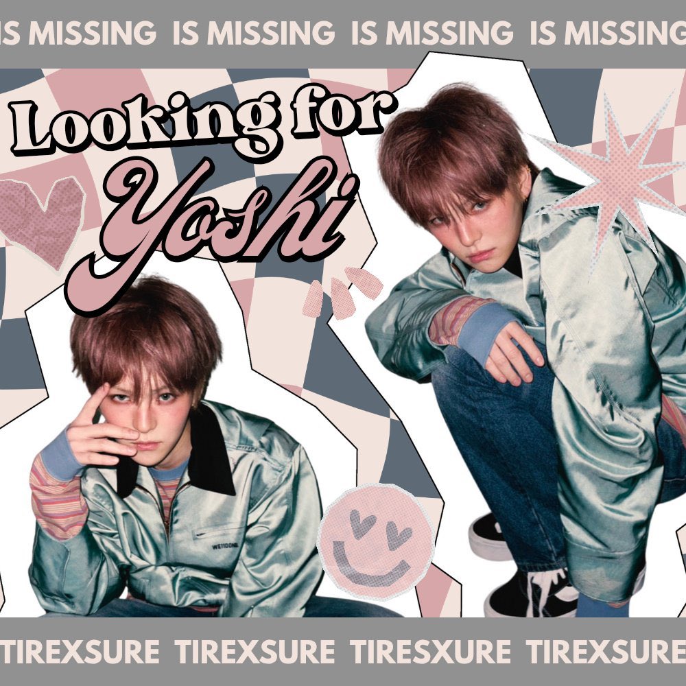 𝗠͟𝗼͟𝘀͟𝗵͟𝗶͟ ͟𝗺͟𝗼͟𝘀͟𝗵͟𝗶͟..📞☎️ 
Help us spread the word!

We're TIREXSURE, and one of our member, YOSHI, has gone missing! ⚠ If you spot our little tiger wandering around, please, send him our way! Also we’re looking for OA/SQ to be friends with, come forth! ☻♥︎