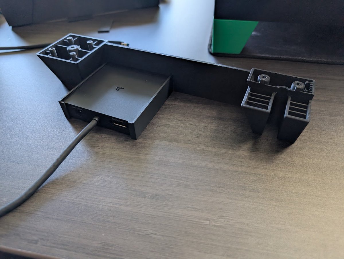 Carto (@game_dev_carto) on Twitter photo I'm so stoked with how this came out. New front/rear feet for the <a href="/GlobalLianli/">LIAN LI Global</a> O11 Mini that has a spot for my <a href="/PlayStation/">PlayStation</a> VR2 PC Adapter and then is walled off to optimize airflow for my custom loop.
3D Printing is dope π I'm so stoked with how this came out. New front/rear feet for the <a href="/GlobalLianli/">LIAN LI Global</a> O11 Mini that has a spot for my <a href="/PlayStation/">PlayStation</a> VR2 PC Adapter and then is walled off to optimize airflow for my custom loop.
3D Printing is dope π