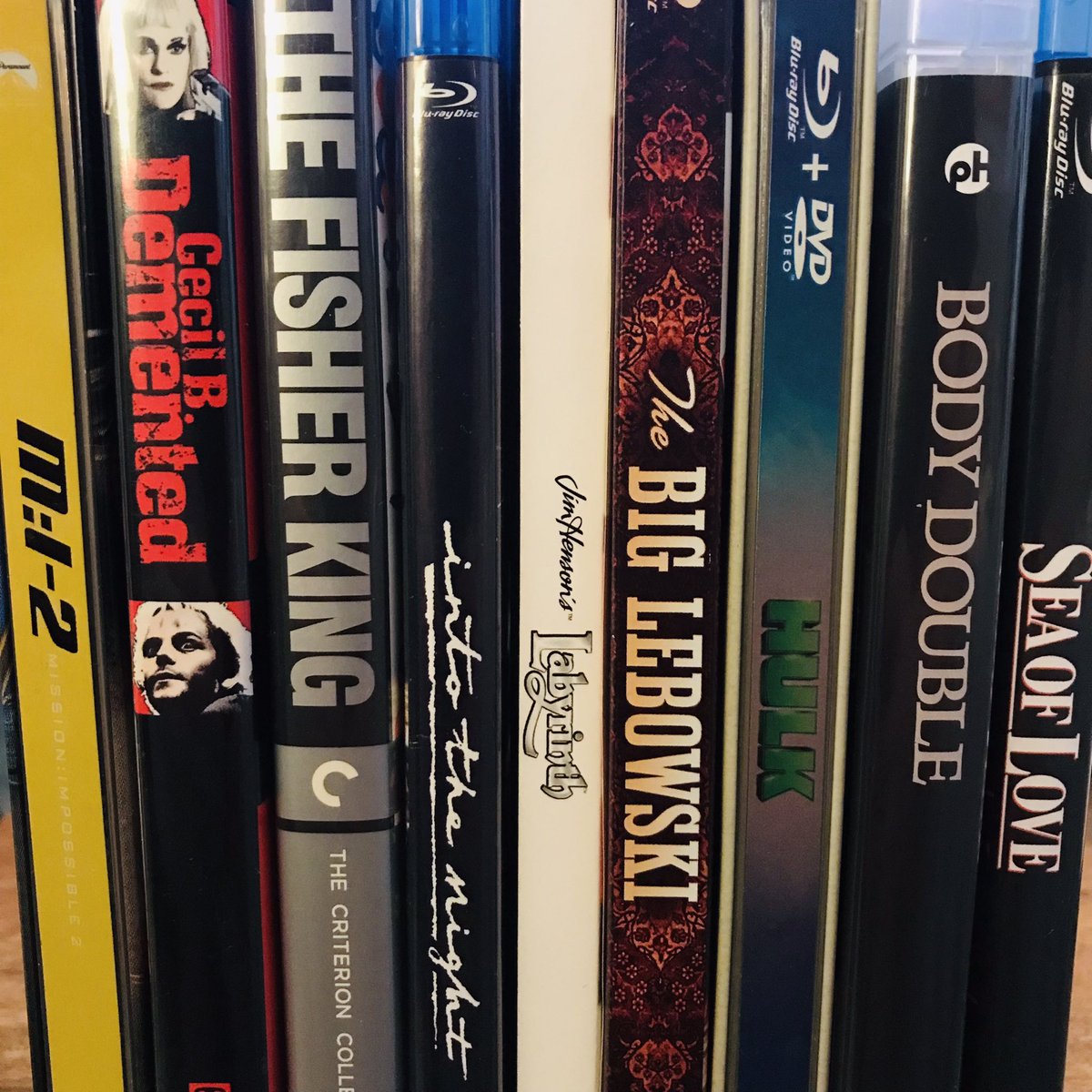 this physical media stack is the secret recipe, don’t ask questions