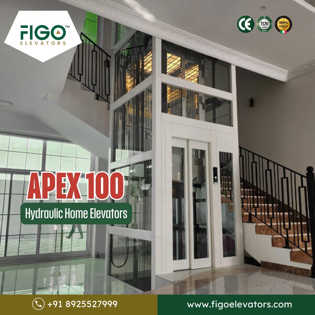 FigoElevators's tweet image. 🌍 World’s 1st Low-Cost Hydraulic Home Lift with AI Tech!
🏠 For Indian homes
⚡ Single Phase
🤖 AI-Powered
🔧 Easy Install

Smart, smooth &amp;amp; silent mobility is here!

📞 +91 89255 27999
📧 info@figoelevators.com
#HomeLift #AIElevator #MadeInIndia