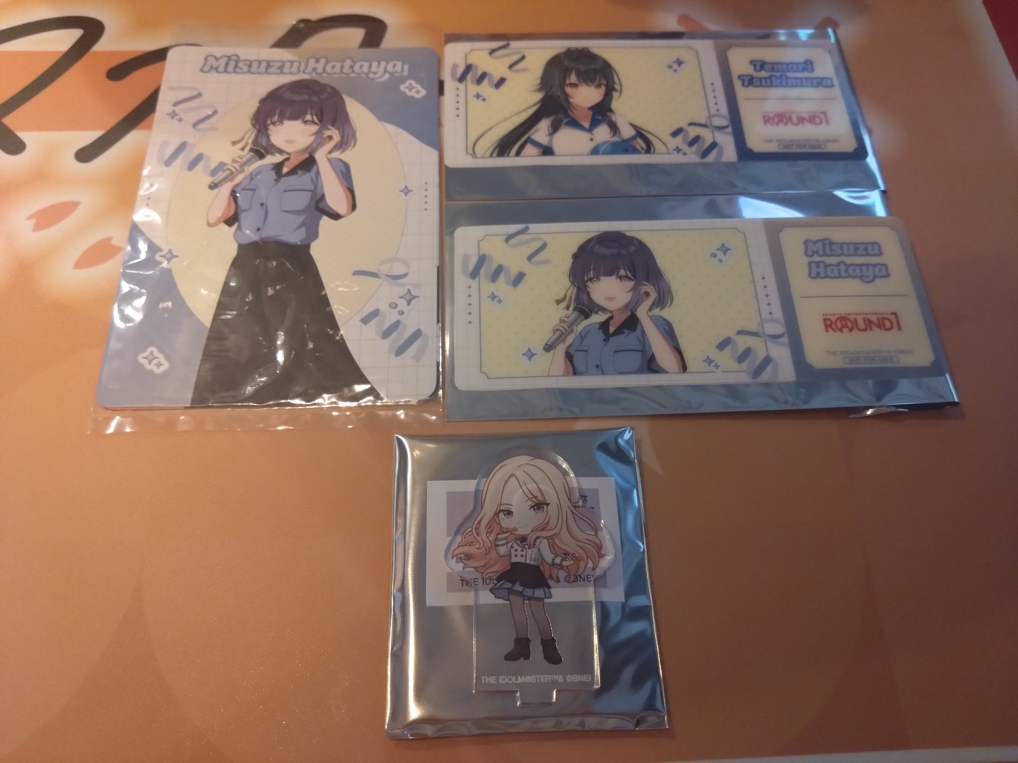10個　未開封　学園アイドルマスター クリアチケット ラウンドワン 限定 未開封 学園アイドルマスター クリアチケット ラウンドワン 限定