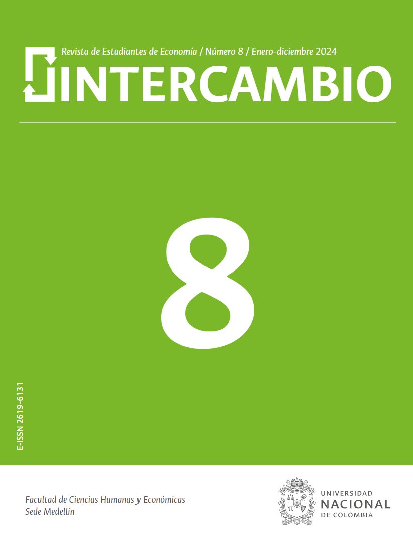 revintercambio's tweet photo. ¡Tenemos nueva edición! 💚

Nos complace anunciar la publicación del 8° número de Revista Intercambio, la revista estudiantil de economía de la UNAL. 

📖 Léelo aquí: https://t.co/QHoyrSUJAB https://t.co/Nm9rGka28m