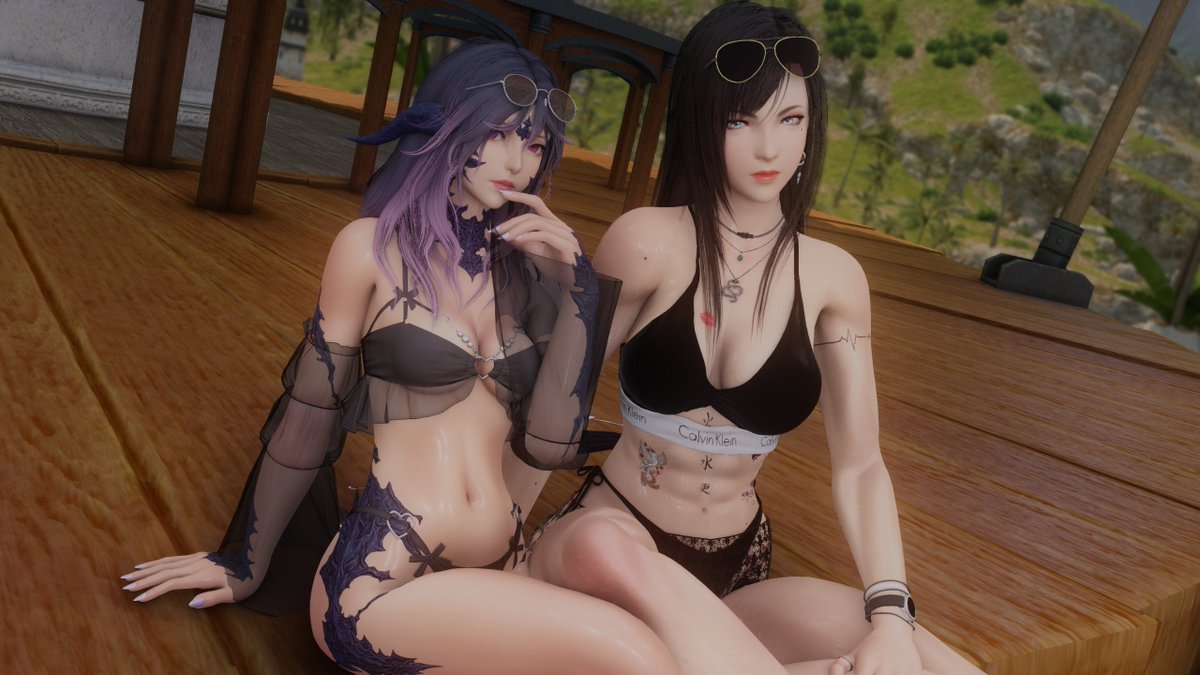 Empress_XIV's tweet image. #27 馃挦 Lizzer&amp;Middie 馃敟
with @JustStelisa 馃槏馃挅
#Midlanders_Today | #GPOSERS | #FFXIVScreenshots | #EorzeaPhotos | #ElementalDC