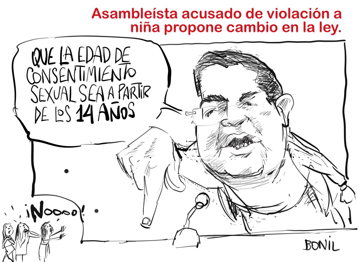 Santiago Díaz, asambleísta de RC, propuso esta maravilla. Lo curioso es que lo hizo en medio de una acusación de violación a una menor. 
Su partido ya lo ha expulsado…