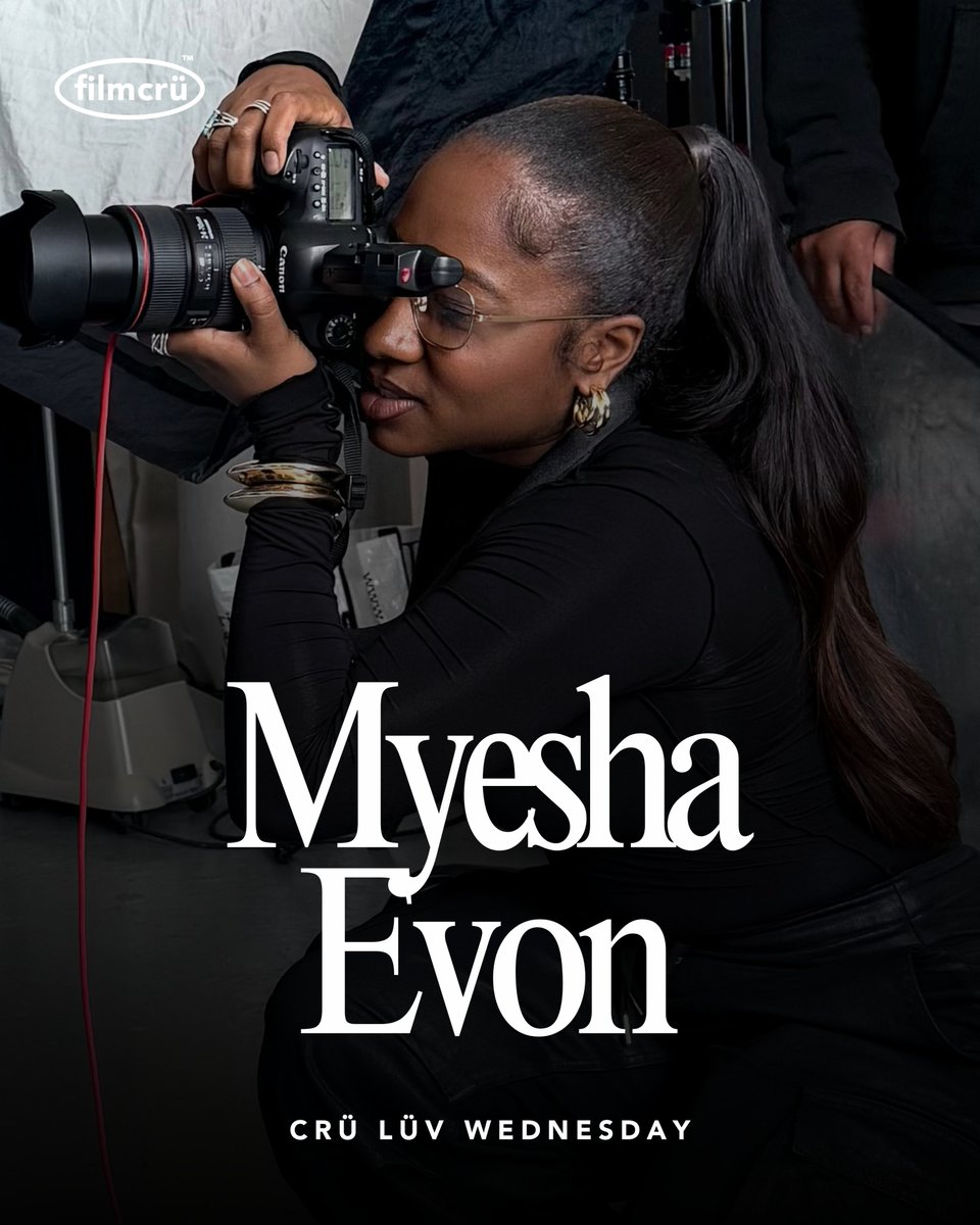 filmcru_'s tweet image. #CrüLüv • Hiiii, I'm @myeshaevon; Creativity has always been a part of my life. Growing up in Cleveland, Ohio, in a family of artists, I witnessed firsthand how creative......
Read the full feature 🔗 bit.ly/Myesha-Evon
#CrüLüvWednesday🎗 #Filmcrü 🖤 #GoingFarTogether ♻️