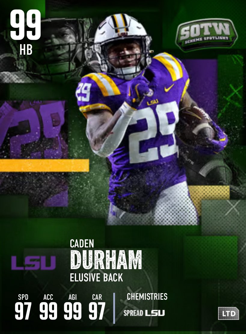 Which RB will you use when you finally get your 85 Eric Dickerson?

You can only pick one.