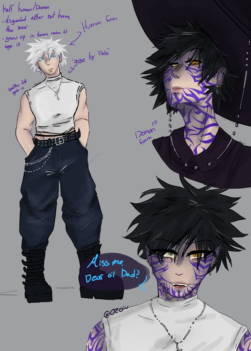 Dabiii/touya as a demon 
#dabimha #KPOPDEMONHUNTERS #touyatodoroki