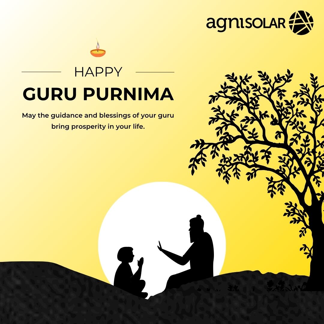 Agni_Solar's tweet photo. This #GuruPurnima, we salute the Sun – our eternal Guru. A source of light, energy &amp; inspiration. At Agni Solar, we harness its power for a cleaner, brighter tomorrow. ☀️ #sunforeveryone  #AgniSolar #agnisolar30years #sustainableliving https://t.co/oFkIbEVTPq