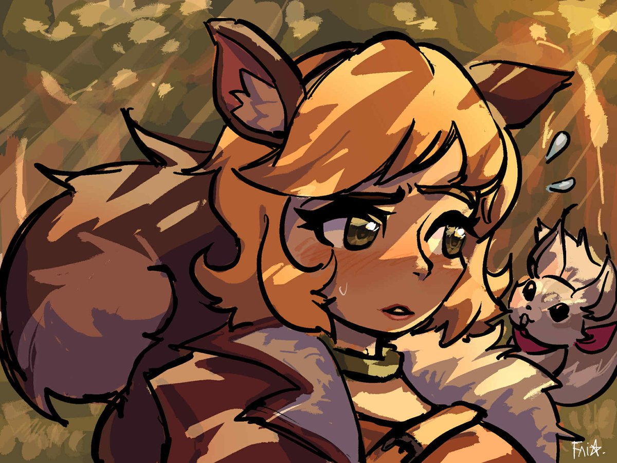 SIRISOAP's tweet image. Squirrel Girl doodle ^v^ #MarvelRivals
