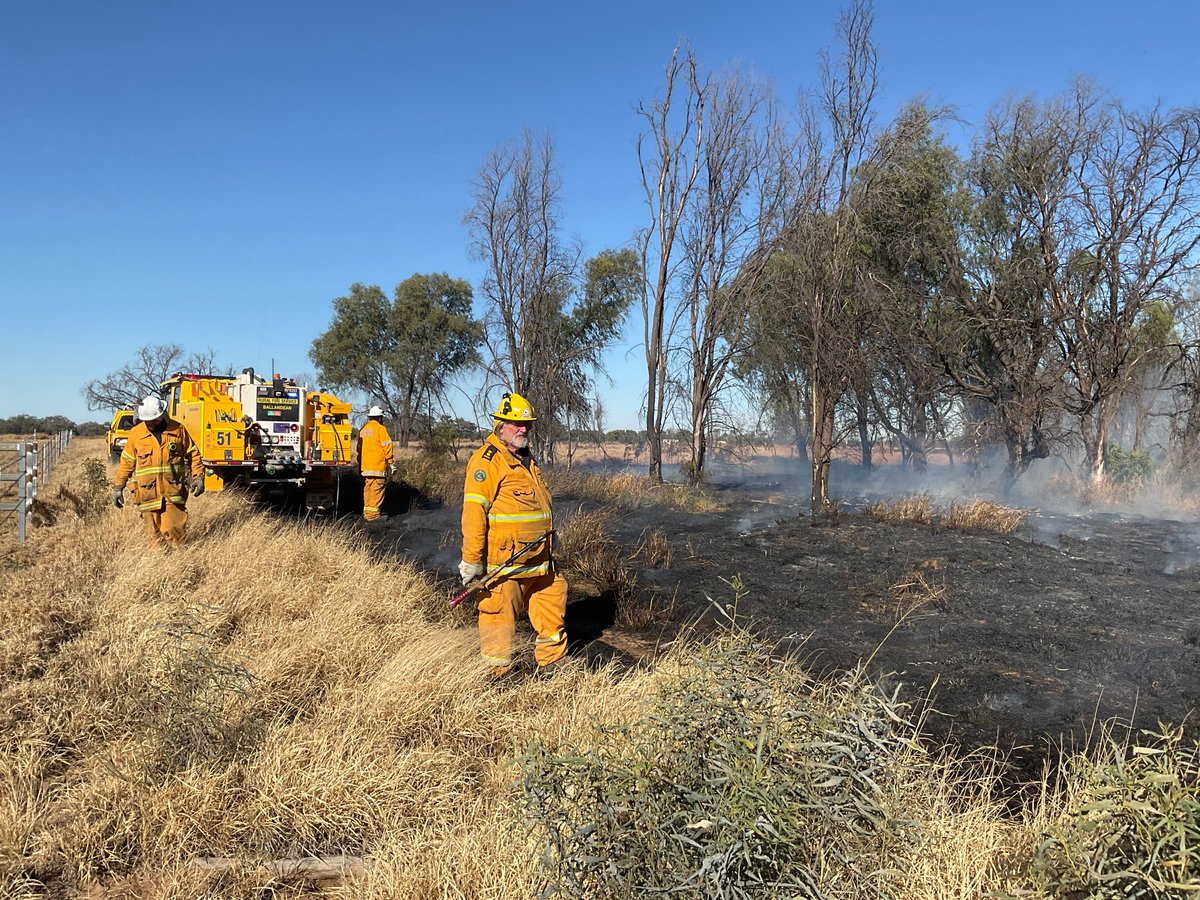 Rural Fire Service Queensland brigades are taking advantage of favourable conditions in south west Queensland to carry out key mitigation activities ahead of bushfire season. Crews recently completed a hazard reduction burn in St George, with support from a Darling Downs