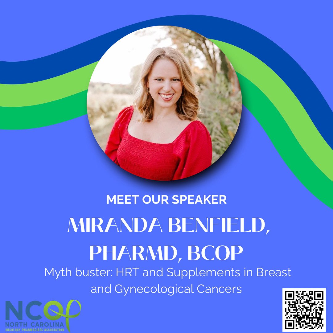Come join us Aug 1-2,   2025 for the 23rd NC Oncology Pharmacy Updates! We have a great lineup of topics and speakers! ncop.memberlodge.org/event-6014376