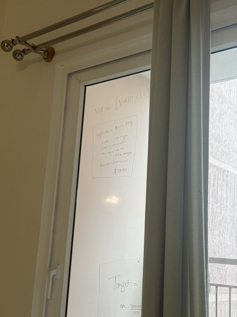priymrj's tweet image. This one-day balcony scribble was the entire product spec.
Most teams fire up Figma and write 30-page docs - I just grabbed a marker, and this is now a $6M company.
Don't overcomplicate things.