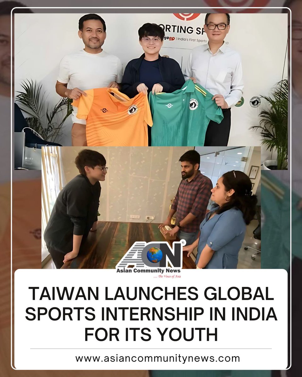 skahuja13's tweet image. Building global dreams through football! โฝ
From Taiwan to India, Ms. Tong Weng is exploring the heart of grassroots sports development as part of the Taiwan Global Pathfinders Initiative.
Learning, leading, and inspiring change โ one goal at a time. ๐๐ช
asiancommunitynews.com/taiwan-launcheโฆ