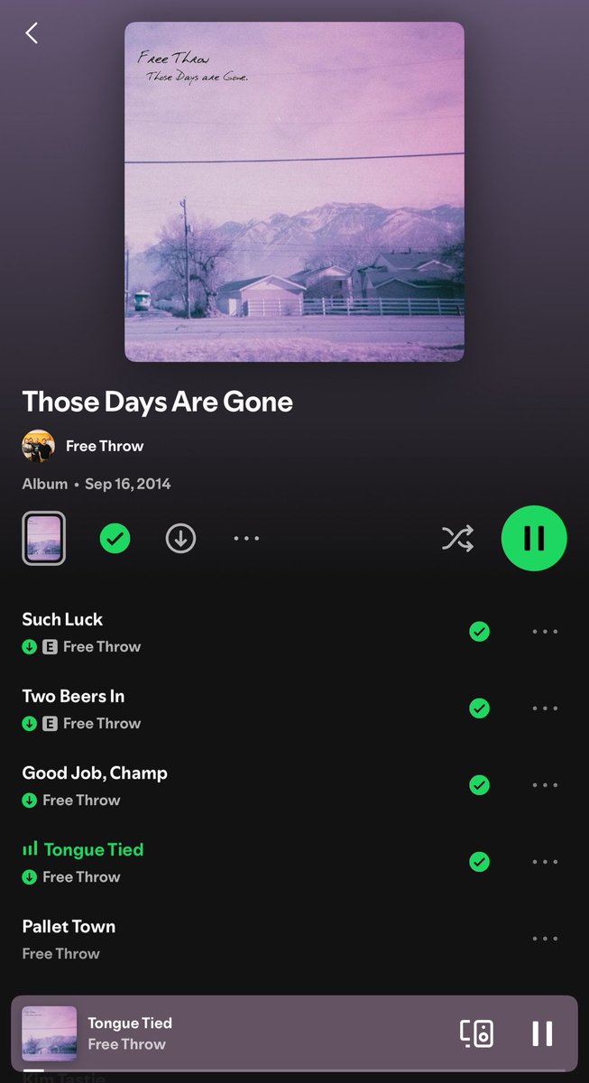 aust_is_here's tweet image. listening to Those Days Are Gone by Free Throw for the first time .. are there no misses on this album?? holy PEAK. #freethrow #thosedaysaregone