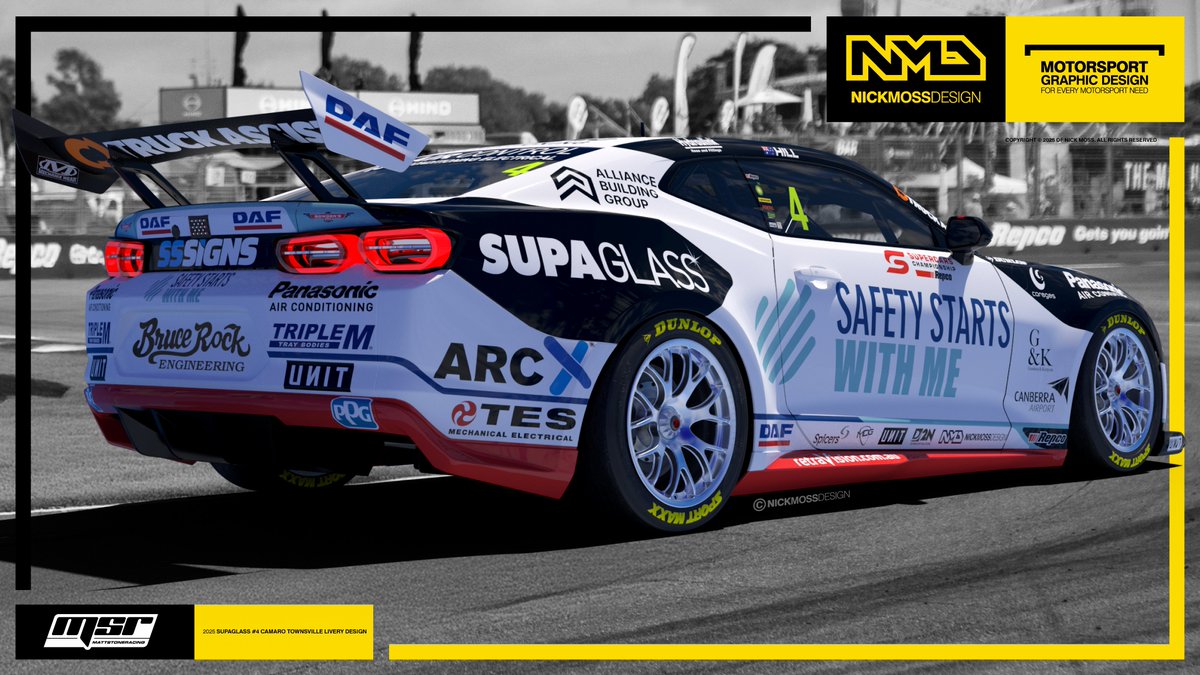 nickmossdesign's tweet image. #NMD @nickmossdesign - 2025 @MSR_Supercars  Cameron Hill #TSV @supercars  #liverydesign